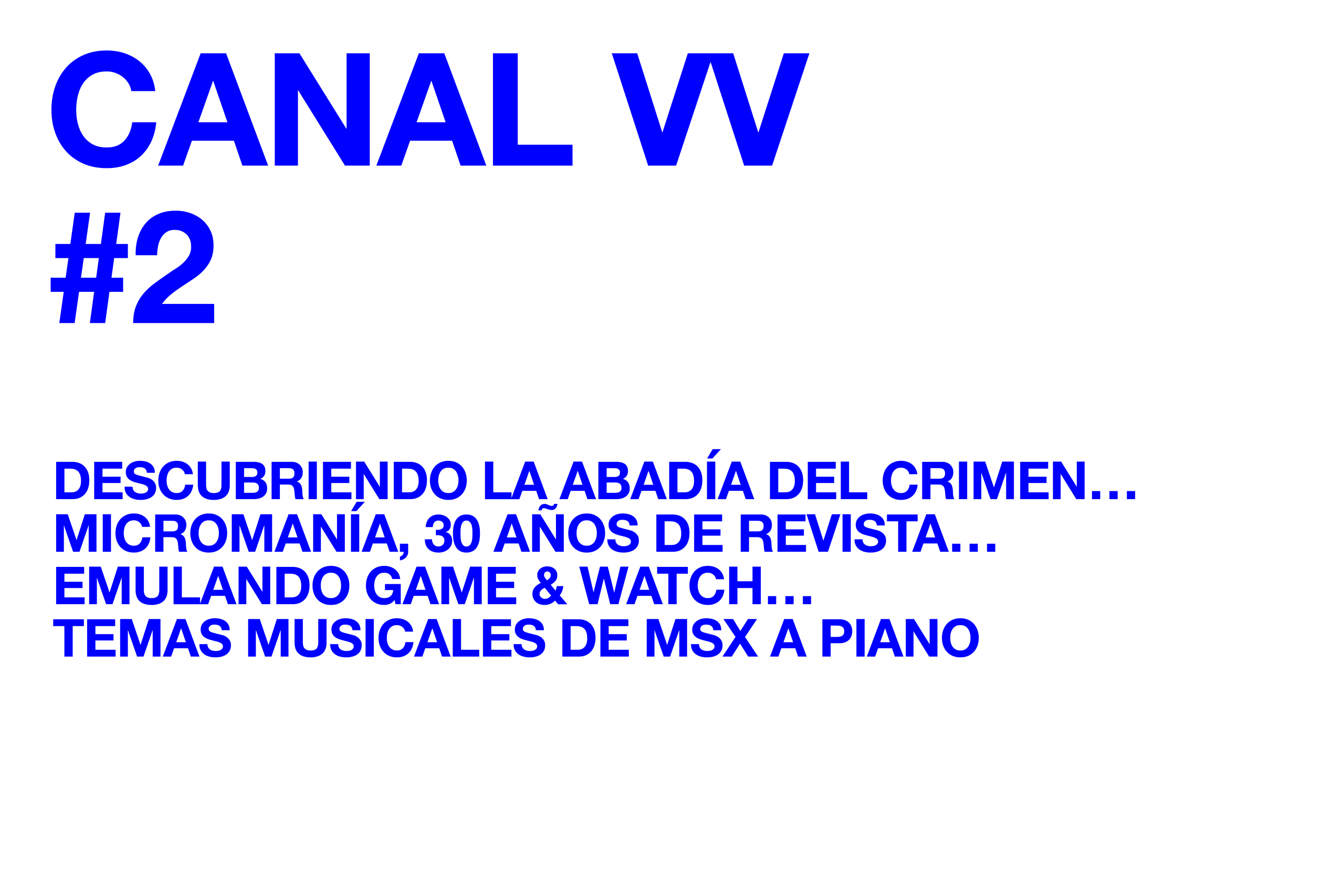 Canal VV